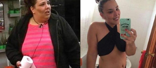 El cambio físico de Lorena Edo. El cambio físico de Lorena Edo.