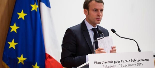 Emmanuel Macron à l'école Polytechnique Emmanuel Macron à l'école Polytechnique