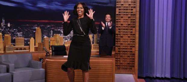 Michelle Obama ospite al Tonight Show - headlineplanet.com Michelle Obama ospite al Tonight Show - headlineplanet.com