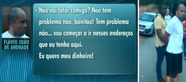 O criminoso foi levado para a Delegacia da cidade de Campinhos, na Zona Oeste. O criminoso foi levado para a Delegacia da cidade de Campinhos, na Zona Oeste.