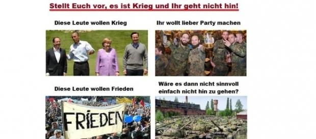 Soldaten haben es in der Hand, ob der nächste Weltkrieg beginnt Soldaten haben es in der Hand, ob der nächste Weltkrieg beginnt