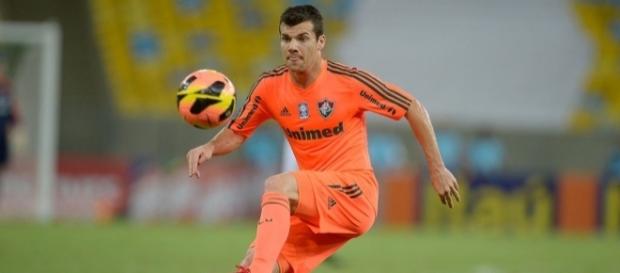 Wagner, em sua passagem pelo Fluminense em 2013 Wagner, em sua passagem pelo Fluminense em 2013