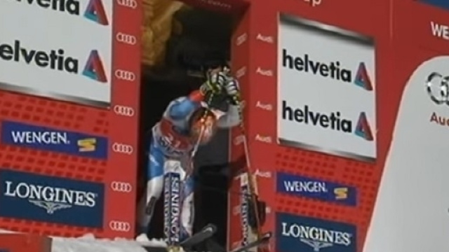 La discesa libera di Wengen, Coppa del Mondo di sci.