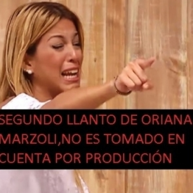 Oriana Marzoli y su segundo llando en DT