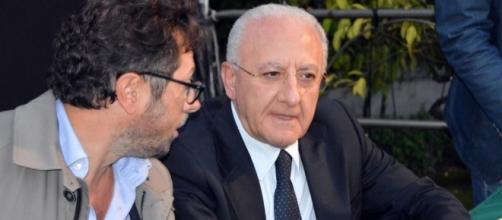 presidente della Regione Campania Vincenzo De Luca