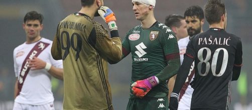 Hart molto carino con Donnarumma, sia prima che dopo Milan-Torino di Coppa Italia