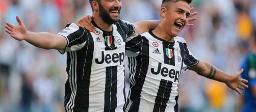 Higuain e Dybala, la coppia offensiva della Juventus.
