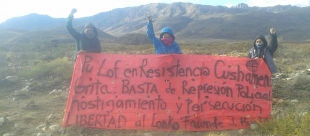 Las tierras ancestrales del Departamento Cushamen están en sector Vuelta del Rio Leleque Ruta 40 Las tierras ancestrales del Departamento Cushamen están en sector Vuelta del Rio Leleque Ruta 40