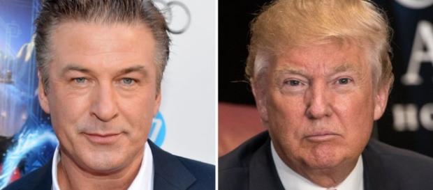 Alec Baldwin in direct line of being lashed at by Trump image source: Hollywood reporter Alec Baldwin in direct line of being lashed at by Trump image source: Hollywood reporter