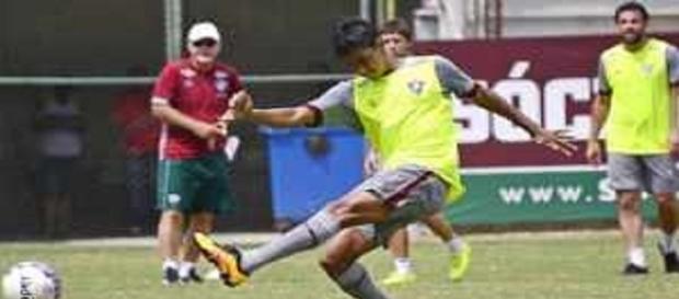 Felipe Amorim é o 28º jogador a deixar o Fluminense durante a gestão Pedro Abad (Foto: Net Flu) Felipe Amorim é o 28º jogador a deixar o Fluminense durante a gestão Pedro Abad (Foto: Net Flu)