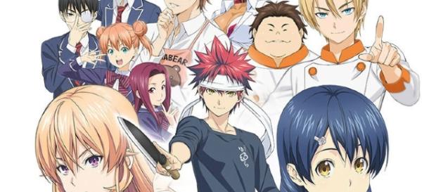 Shokugeki no Souma, atual fenômeno japonês. Shokugeki no Souma, atual fenômeno japonês.