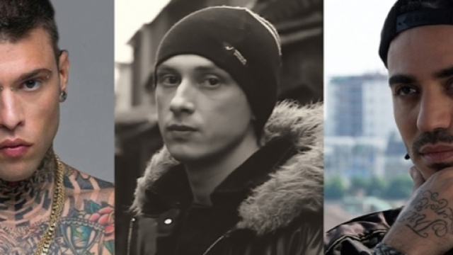 Da sinistra: Fedez, Inoki Ness e Marracash.