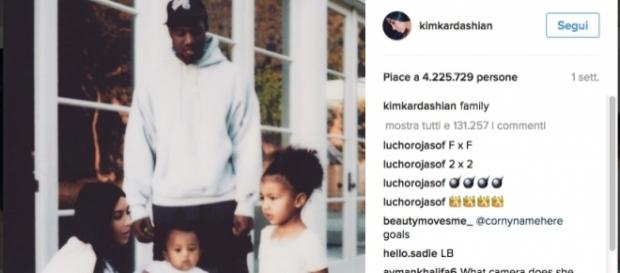 Kim Kardashian, Kanye West e i figli North e Saint West Credits: Kim Kardashian, Kanye West e i figli North e Saint West Credits: