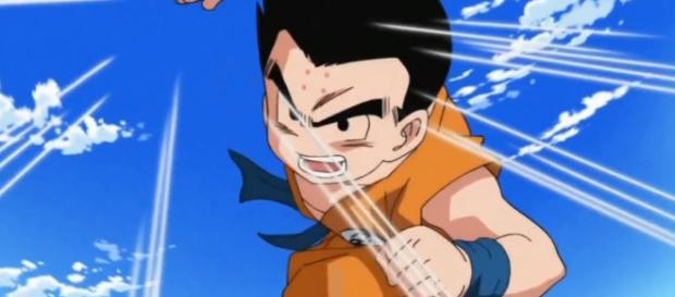 Krilin en el avance del episodio 75 de la serie Krilin en el avance del episodio 75 de la serie