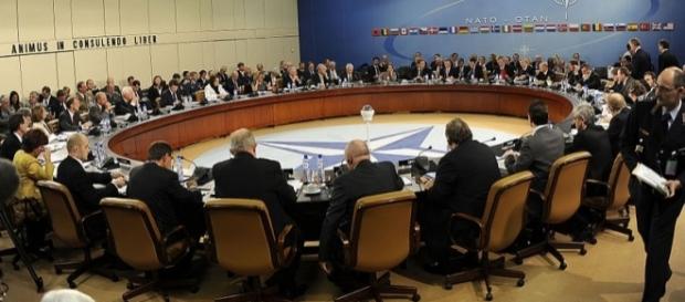 NATO, photo by U.S. government agency in public domain NATO, photo by U.S. government agency in public domain