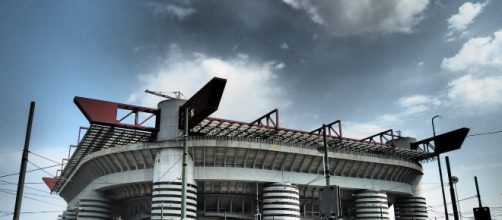 Lo stadio di San Siro in Milano