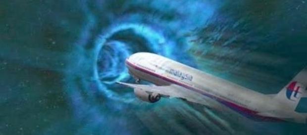Há quem acredite que o avião entrou num portal para outra dimensão (Ilustração/Banco de Imagens Google) Há quem acredite que o avião entrou num portal para outra dimensão (Ilustração/Banco de Imagens Google)
