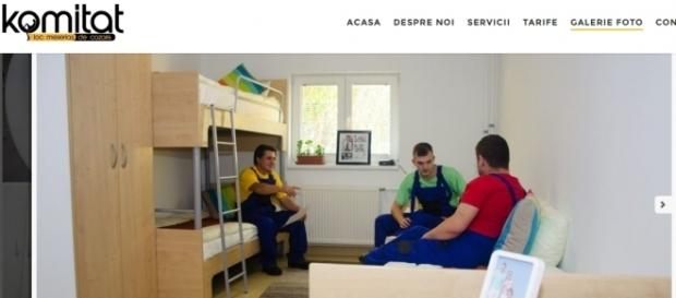 Inițiativă unică în România – Komitat, cazare pentru muncitorii relocați Inițiativă unică în România – Komitat, cazare pentru muncitorii relocați
