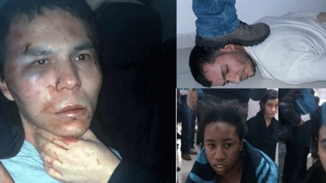 La police turque a confié diverses photos de l'auteur de la tuerie et de deux femmes arrêtées à des journaux pro-gouvernementaux