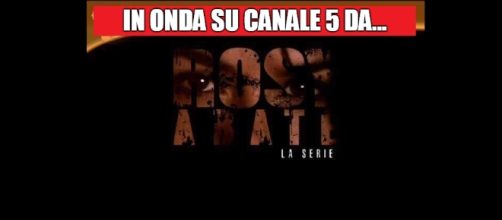 Nella foto il promo in onda in TV di: Rosy Abate la serie