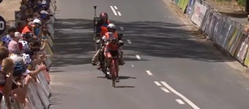 Richie Porte da solo verso la vittoria