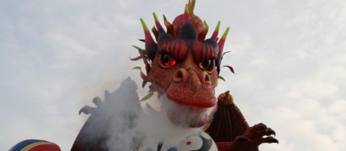 Un carro del Carnevale di Viareggio