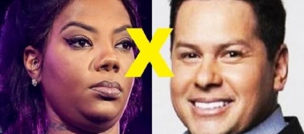 Cantora Ludmilla e Apresentador Marcão do Balanço Geral de Brasília (Revista Quem) Cantora Ludmilla e Apresentador Marcão do Balanço Geral de Brasília (Revista Quem)