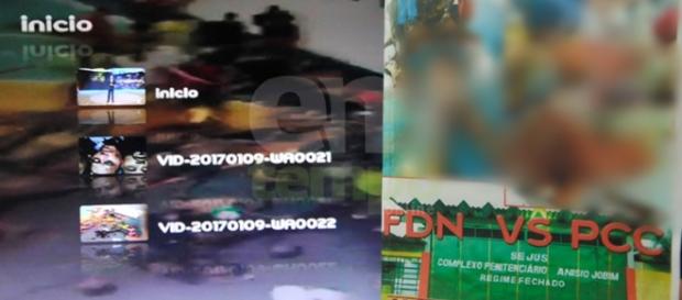 DVDs de chacina é comercializado por camelôs. DVDs de chacina é comercializado por camelôs.