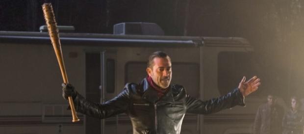 "Negan", interprété par Jeffrey Dean Morgan "Negan", interprété par Jeffrey Dean Morgan