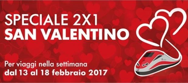 Speciale 2×1 San Valentino di Trenitalia Speciale 2×1 San Valentino di Trenitalia