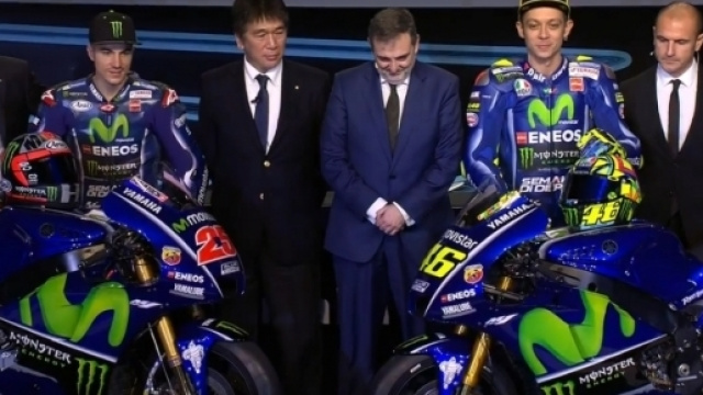 nuova Yamaha M1 2017. Presentazione