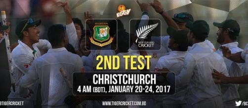 Bangladesh vs New Zealand 2nd Test match live details (Image credits: Twitter.com/bcbtigers)