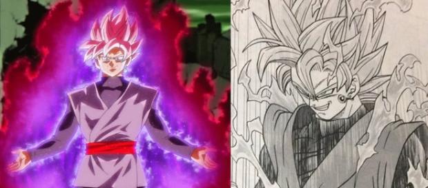 Black se convierte en Super Saiyajin Rose Black se convierte en Super Saiyajin Rose