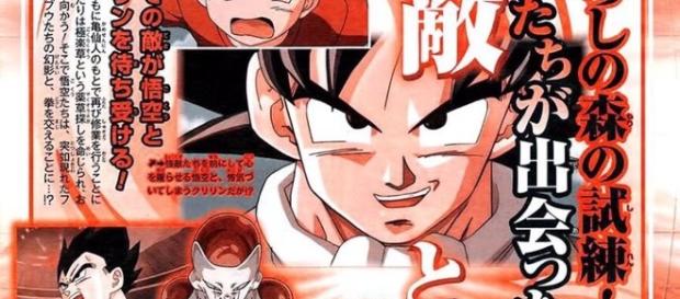 Scan de la revista Shonen Jump Scan de la revista Shonen Jump