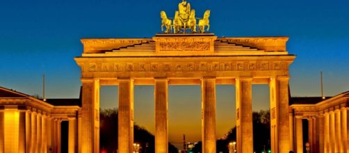 La Puerta de Brandenburgo, uno de los símbolos de Berlín.