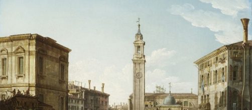 un quadro presente alla mostra sul Canaletto e Bellotto