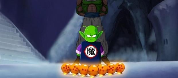 piccolo cuando niño, en la aldea dragón piccolo cuando niño, en la aldea dragón