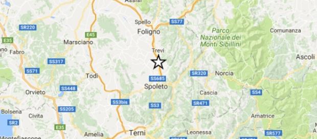 Una forte scossa di terremoto ha interessato la provincia di Perugia Una forte scossa di terremoto ha interessato la provincia di Perugia
