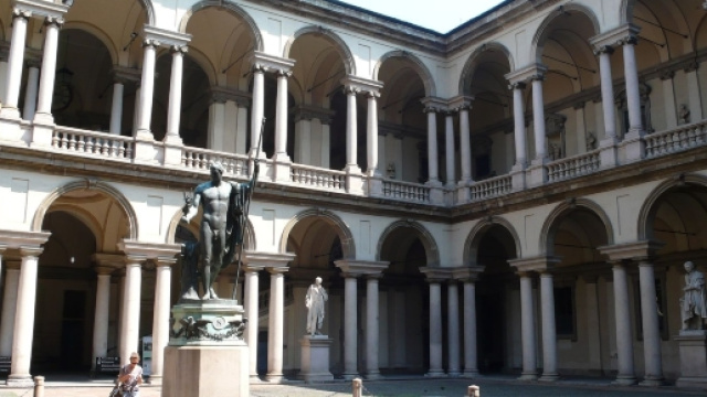 Pinacoteca di Brera nella morsa del gelo, quadri messi in sicurezza