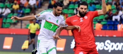match Algérie Tunisie en coupe d'Afrique 2017