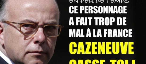 Bernard Cazeneuve, dont les ratages et incohérences ont été dénoncés par Riposte Laïque, serait à l'origine du harcèlement judiciaire du site RL Bernard Cazeneuve, dont les ratages et incohérences ont été dénoncés par Riposte Laïque, serait à l'origine du harcèlement judiciaire du site RL