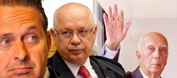 Eduardo Campos, Teori Zavaski e Ulysses Guimarães, todos mortos em acidentes aéreos. Eduardo Campos, Teori Zavaski e Ulysses Guimarães, todos mortos em acidentes aéreos.