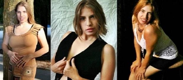 Foto da mulher antes de ser presa. Foto da mulher antes de ser presa.