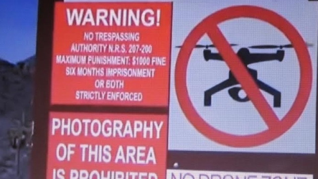 Brand new signs at Area 51 main gate on Groom Lake Road | NORIO ... - wordpress.com