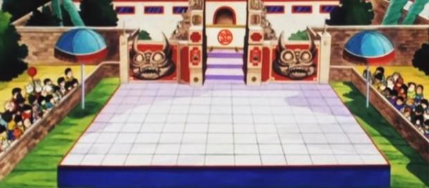 Escenario Budokai Tenkaichi de los primeros torneos Escenario Budokai Tenkaichi de los primeros torneos