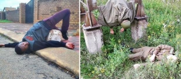 O desafio 'Dead Pose Challenge' tem ganhado proporções bizarras mas não está agradando a todo mundo O desafio 'Dead Pose Challenge' tem ganhado proporções bizarras mas não está agradando a todo mundo