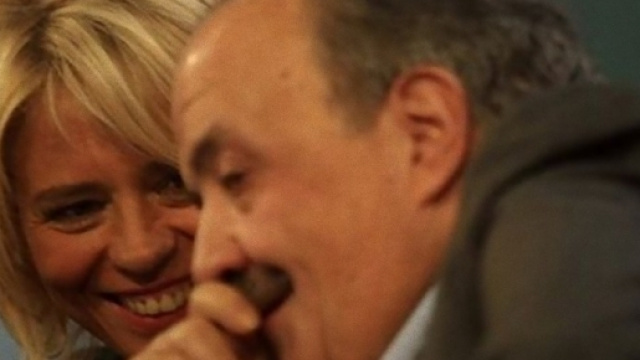 Maurizio Costanzo e la moglie Maria De Filippi.