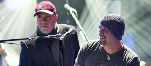 Billy Joel and Mike DelGuidice. Photo by Thebiv19, Courtesy of Wikimedia Commons.