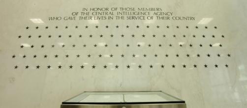 Central Intelligence Agency wall of honor, US Govt. photo, no copyright