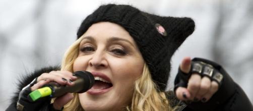 Madonna at Women's March rally didn't do the organizers any favors! Photo: Blasting News Library- The Hindu - thehindu.com